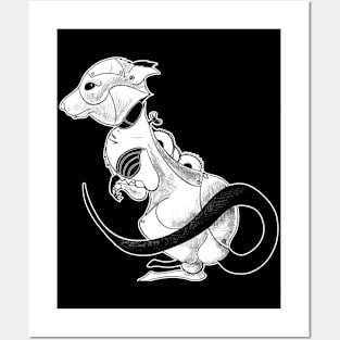 Clockwork rat - Fantasy inspired art and designs Posters and Art